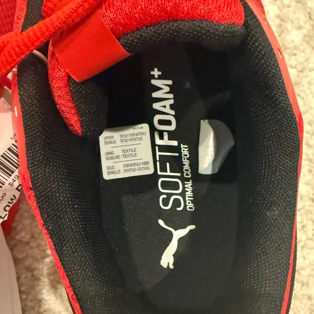 PUMA Electron E Mens Sneaker DM US High Risk RedBlack - Picture 5 of 8